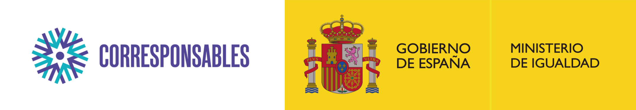 Logo Ministerio de Igualdad y Corresponsables